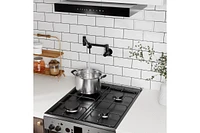 Casainc Contemporary Wall Mount Swing Arm Folding Pot Filler Kitchen Faucet