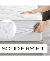 Maxi 100% Cotton Breathable Down Alternative Mattress Pad