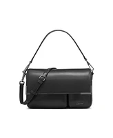 Calvin Klein Mica Flap Convertible Shoulder Bag