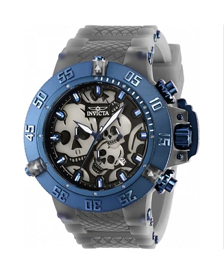 Invicta Men's 37329 Subaqua Quartz Chronograph Black, Blue, White Dial Watch