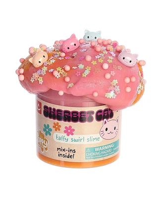 Aurora Toys Medium Sherbet Cat Slime Poppy Slime Co. Gooey Toy Pink 11.3oz