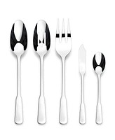 Ornative Yesenia Satin Piece Flatware Set