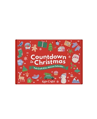 Kids Crafts 2024 Countdown to Christmas Advent Calendar, 25 Diy Craft Kits