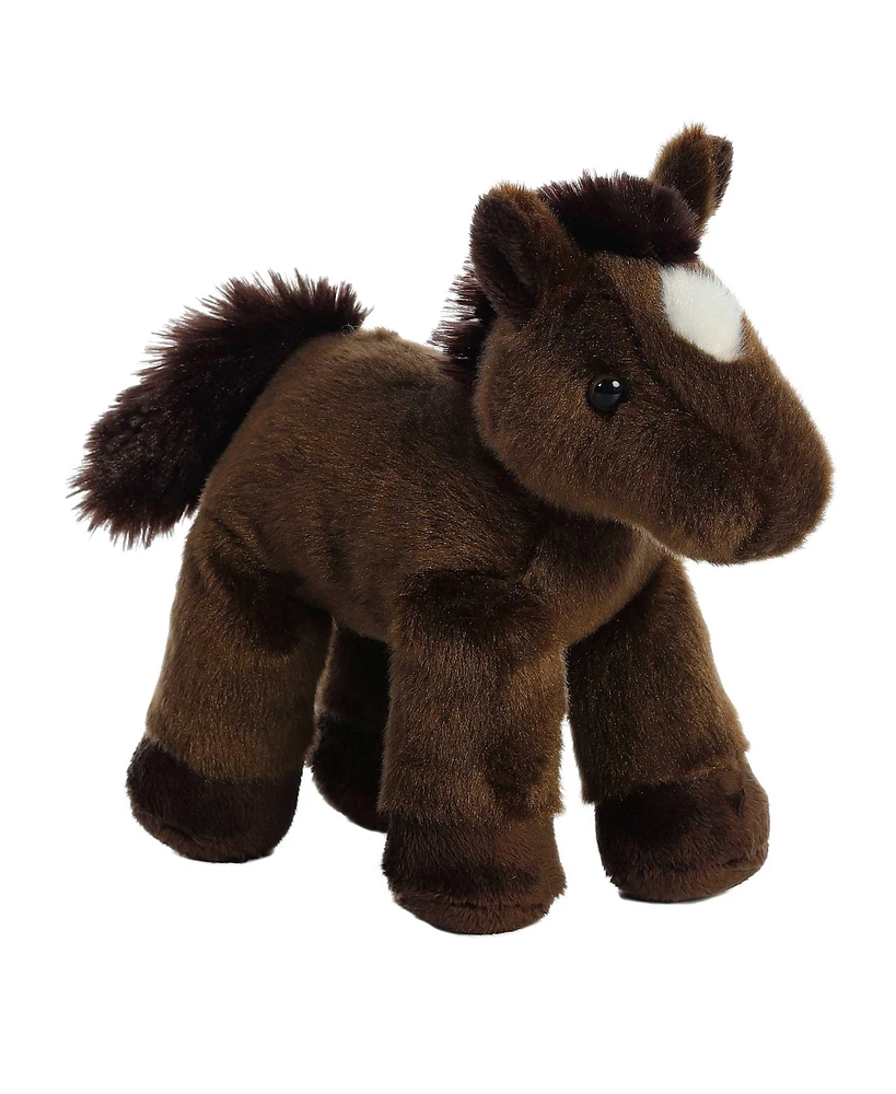 Aurora Small Chestnut Mini Flopsie Adorable Plush Toy Brown 8"