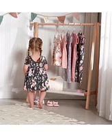 Gerber Baby Girls Pink Floral Short Sleeve Dresses