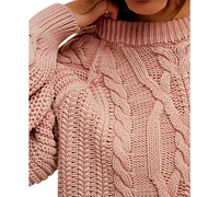 Free People Women's Frankie Cable Sweater