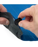 Creative Wagons Self Inflating Seat Cushion: Silver Series Double Stoller Wagon Accessory