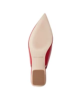 Marc Fisher Women's Luney Block Heel Pointy Toe Dress Slingback Pumps