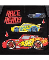 Disney Boys Pixar Cars Lightning McQueen Fleece Half Zip Pullover Hoodie to