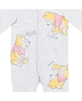 Toy Story Baby Boys Disney Winnie the Pooh Lion King Monsters Inc. Pixar 2 Pack Sleep N' Play Coveralls Newborn to