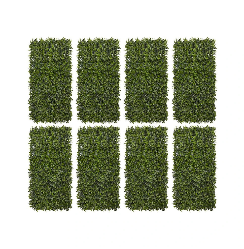 Slickblue Eucalyptus Mat for Fresh and Stylish Greenery Decor (Set of 8)
