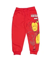 Marvel Toddler Boys Avengers Fleece 3 Pack Jogger Pants to Spider-Man Venom Iron Man Thor