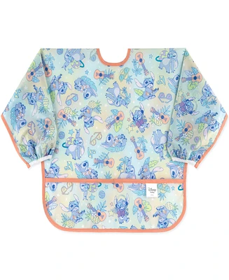 Bumkins Disney Stitch Waterproof Sleeved Bib