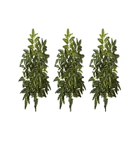 Slickblue Bracken Fern Artificial PlantBracken Fern Artificial Plant for Natural-Looking Greenery (Set of 3)