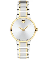 Movado Women's Portfolio Swiss Quartz Stainless Steel Yellow Pvd Watch 28MM - Two