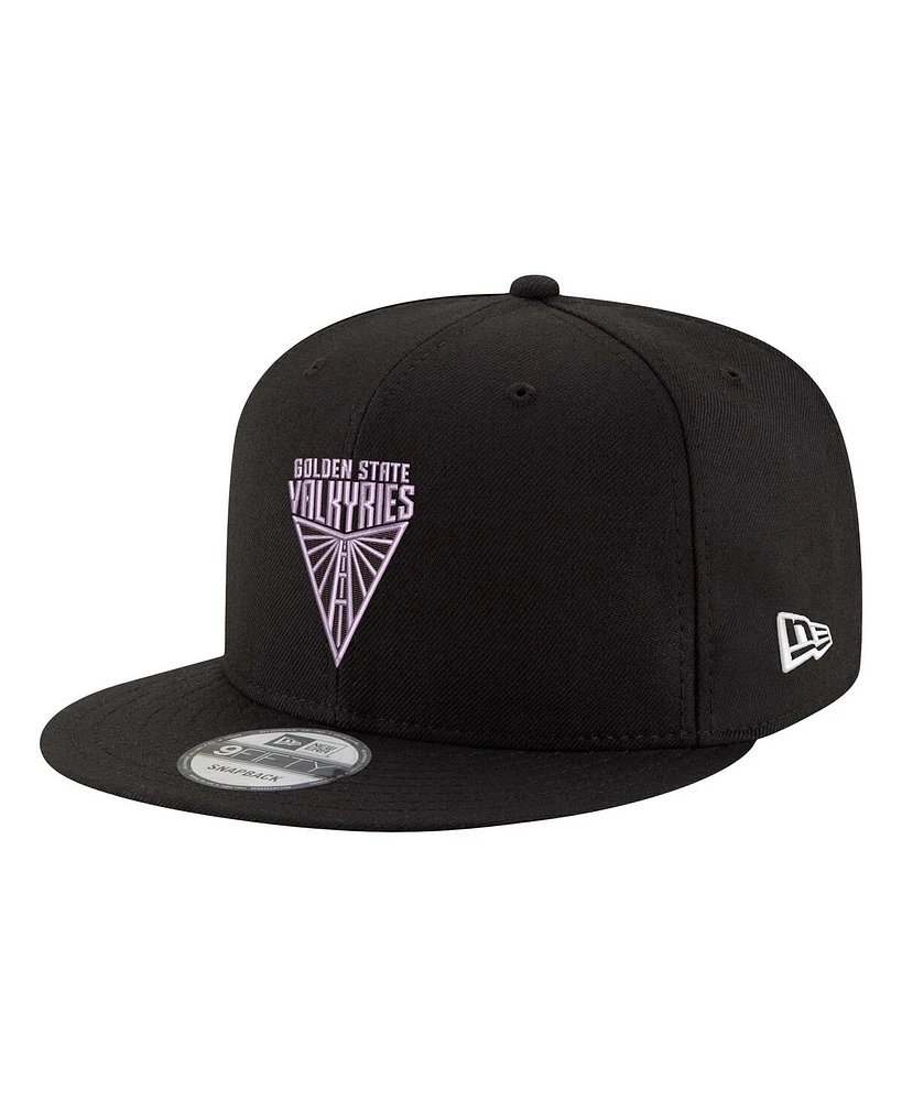 New Era Men's and Women's Eclipse Black Golden State Valkyries Logo 9FIFTY Snapback Hat