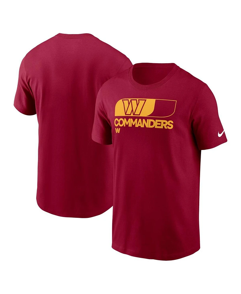 Nike Men's Burgundy Washington Commanders Air Essential T-Shirt