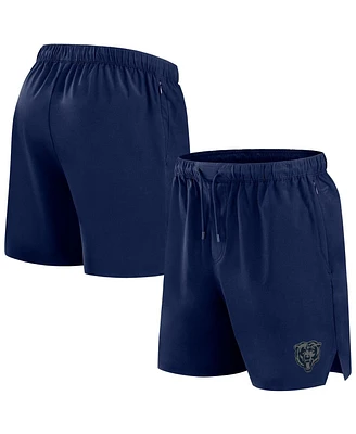 Fanatics Men's Navy Chicago Bears Front Office Woven Shorts