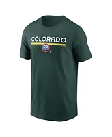 Nike Men's Green Colorado Rockies 2-Hit Speed City Connect T-Shirt