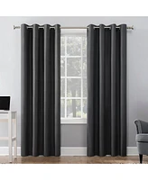 Sun Zero Duran Thermal Insulated 100% Blackout Grommet Curtain Panel