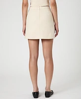 French Connection Women's Structured Button-Front Skirt