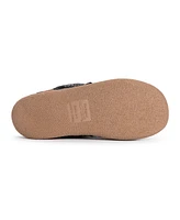 Muk Luks Men's Marcel Slipper, Ebony/Charcoal, L (12-13)