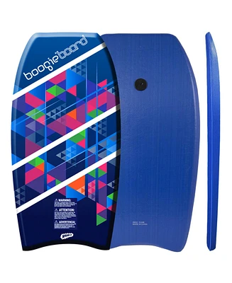 Bodyboard with Eps Core Wrist Leash, 37" Lightweight Durable Boogie Boards for All Wave Conditions
