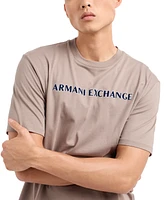 A|X Armani Exchange Men's Tonal Logo Print T-Shirt