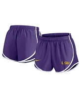 Nike Women's Purple Lsu Tigers Primetime Tempo Performance Shorts