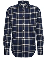 Barbour Men's Bromley Tailored-Fit Check Button-Down Twill Shirt