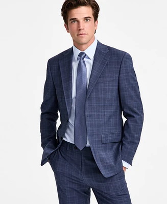 Calvin Klein Men's Slim-Fit Wool-Blend Suit Jacket