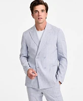 Calvin Klein Men's Slim Fit Double Breasted Suit Jacket