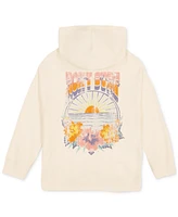 Roxy Big Girls Surf Oversized-Fit Printed French Terry Hoodie