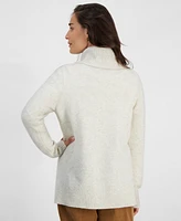 Style & Co Petite Cowlneck Tunic Sweater, Created for Macy's