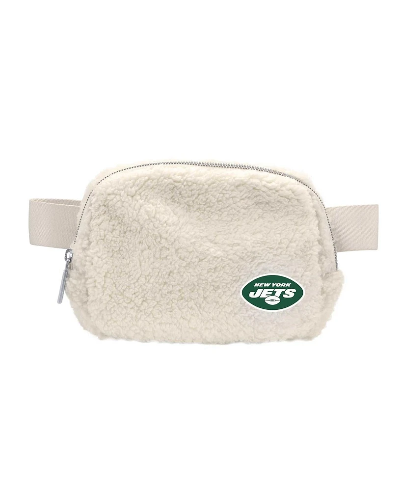 Logo Brands New York Jets Sherpa Fanny Pack