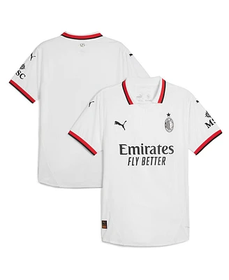 Puma Men's White Ac Milan 2024/25 Away Authentic Jersey