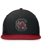 Top of the World Men's Black/Garnet South Carolina Gamecocks Rally Two-Tone Fitted Hat