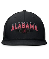 Top of the World Men's Black Alabama Crimson Tide Bullpen Snapback Hat