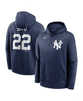 Nike Men's Juan Soto Navy New York Yankees Player Name Number Club Pullover Hoodie