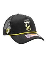 Fan Ink Men's Black Columbus Crew Atmosphere Trucker Adjustable Hat