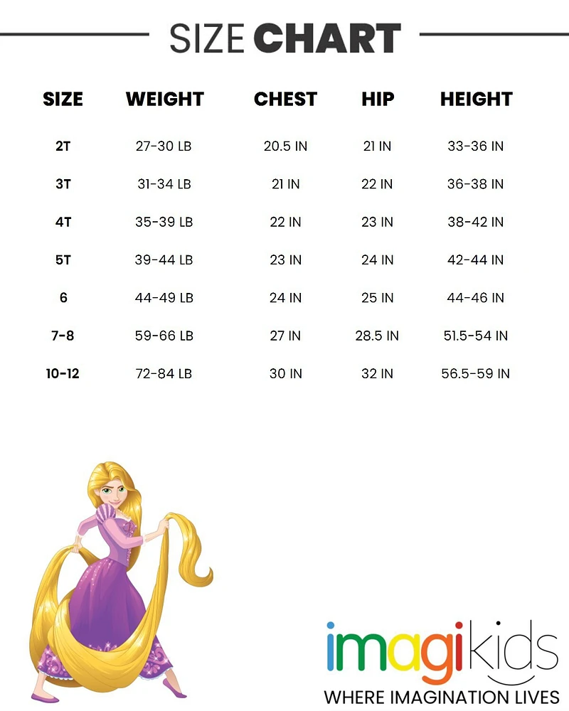 Disney Princess Girls Tulle Dress Toddler| Child
