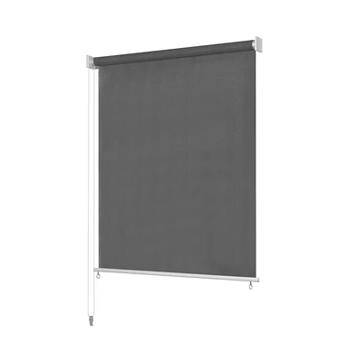 Outdoor Roller Blind 118.1"x55.1" Anthracite