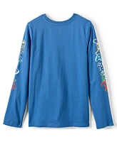 Lands' End Boys Long Sleeve Graphic Tee