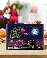 SnackBoxPros No Tricks, Just Treats 140 Piece Halloween Candy and Chocolate Snack Box Set