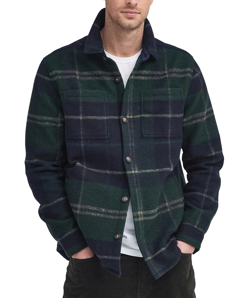 Barbour Men's Chapter Tailored-Fit Tartan Shirt Jacket