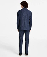 Tommy Hilfiger Mens Modern Fit Double Breasted Suit Separates