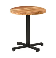 vidaXL Bistro Table Round 27.6"x29.5" Solid Acacia Wood