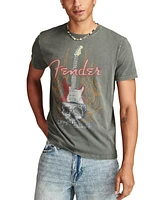 Lucky Brand Men's Fender Skulls T-Shirt