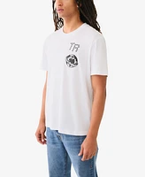 True Religion Men's Short Sleeve Multi Graphic Tee