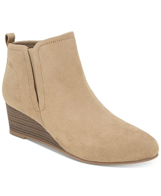 Style & Co Women's Joviee Wedge Booties, Created for Macy's